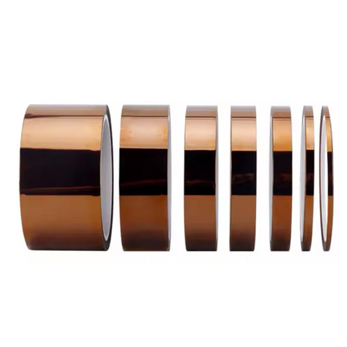 Silicone Adhesive Amber Esd Polyimide Pi Tape For Masking Protection - Color: Golden