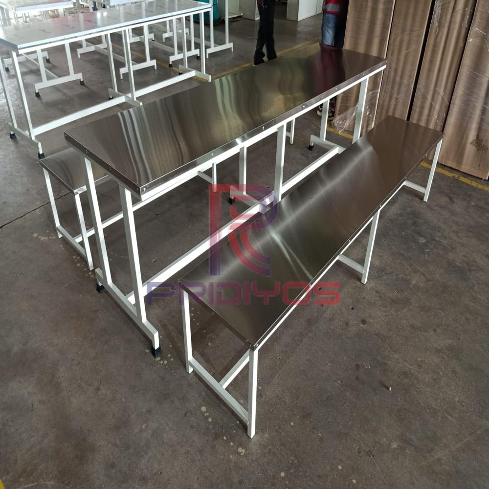 4 Seater Canteen Table