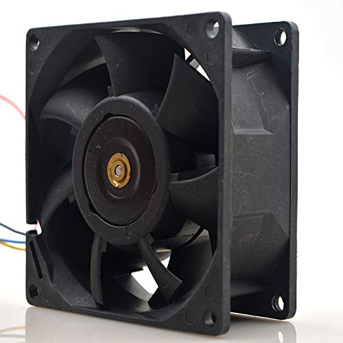 Delta FFB0812SHE 12V 0.87A 8CM 8025mm PLASTIC BLACK BALL Axial Cooling Fan