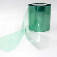 Double Sided Silicone Coated Adhesive Polyester Tape - Color: Green