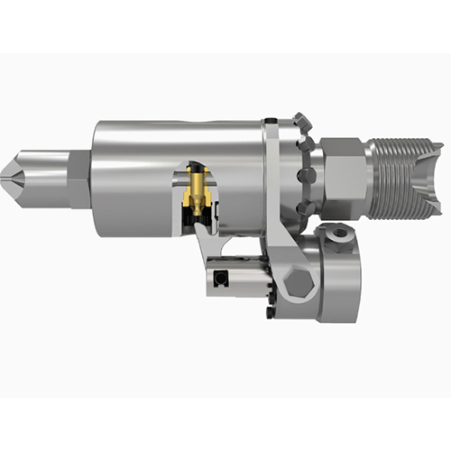 Injection Nozzle With Close Function For Parallel Charging Shorten Injection Cycle Time - Color: Silver