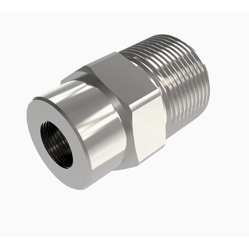 Plastic Injection Molding Machine Nozzle Body Tip Adaptor Head - Color: Silver