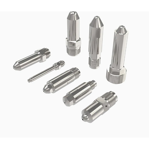 Plastic Injection Molding Machine Nozzle Tip End Cap Adaptor Ready Stock - Color: Silver