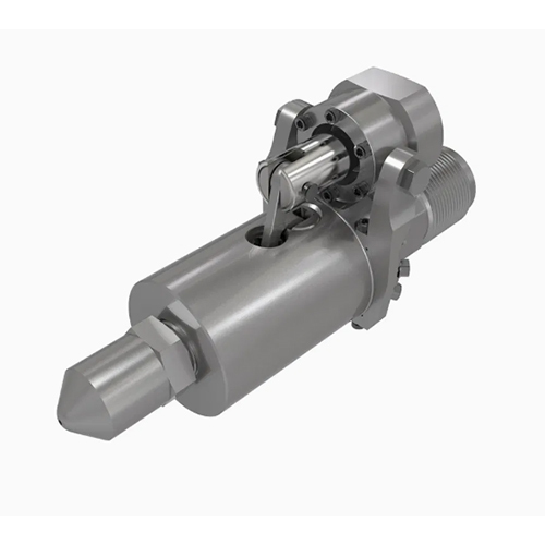 New Designed Piston Shutoff Nozzle For Injection Molding Machine - Color: Silver