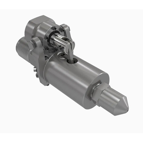 Factory Direct Sale Fast Delivery Injection Piston Shutoff Nozzle - Color: Silver