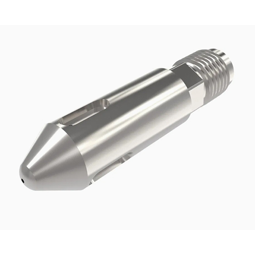 Chormed Plated Injection Nozzle For Plastic Injection Molding Machine - Color: Silver