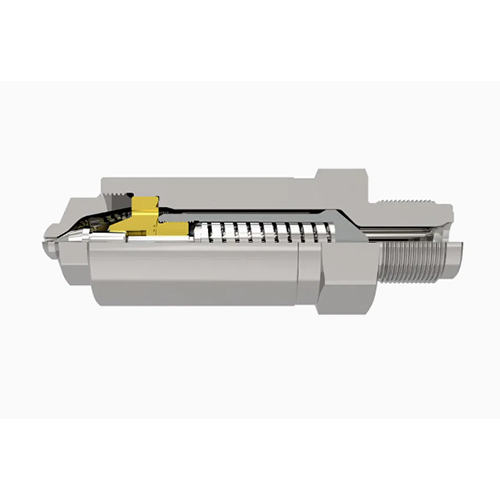 Injection Nozzle With Spring For Injection Molding Machine - Color: Silver