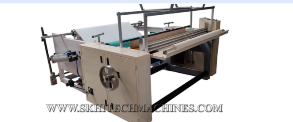 Cellophene paper rewinding machine