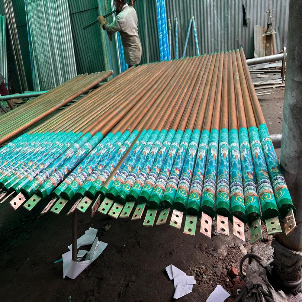 Copper Chemical Earthing Electrode - Color: Customized