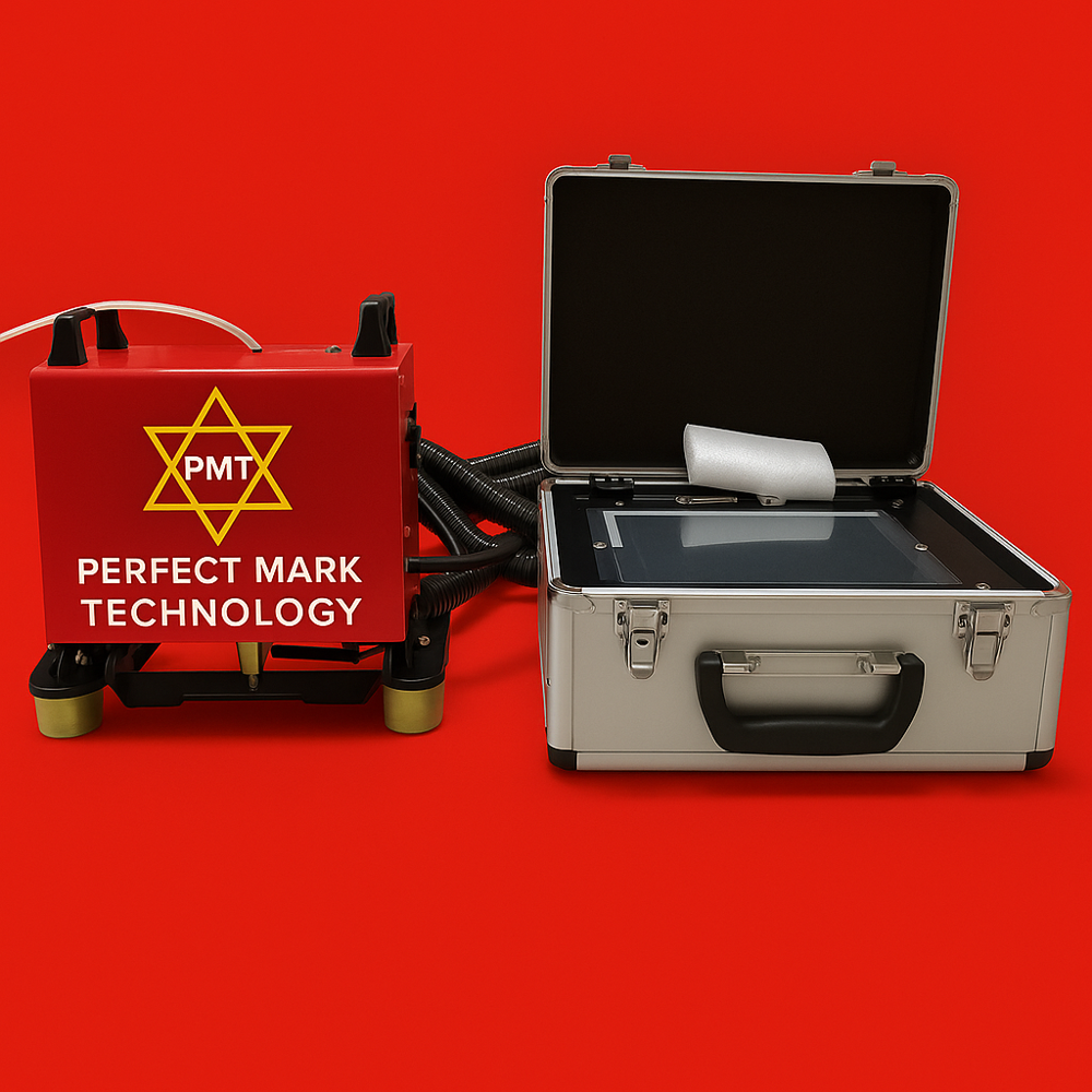 PPLL 150 X130 Portable Dot Peen Marking Machine With Controller For Chassis Marking