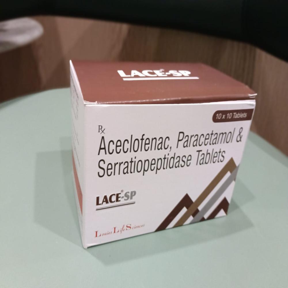Aceclofenac Paracetamol Serratiopeptidase Tablet - Dosage Form: As Per Physician