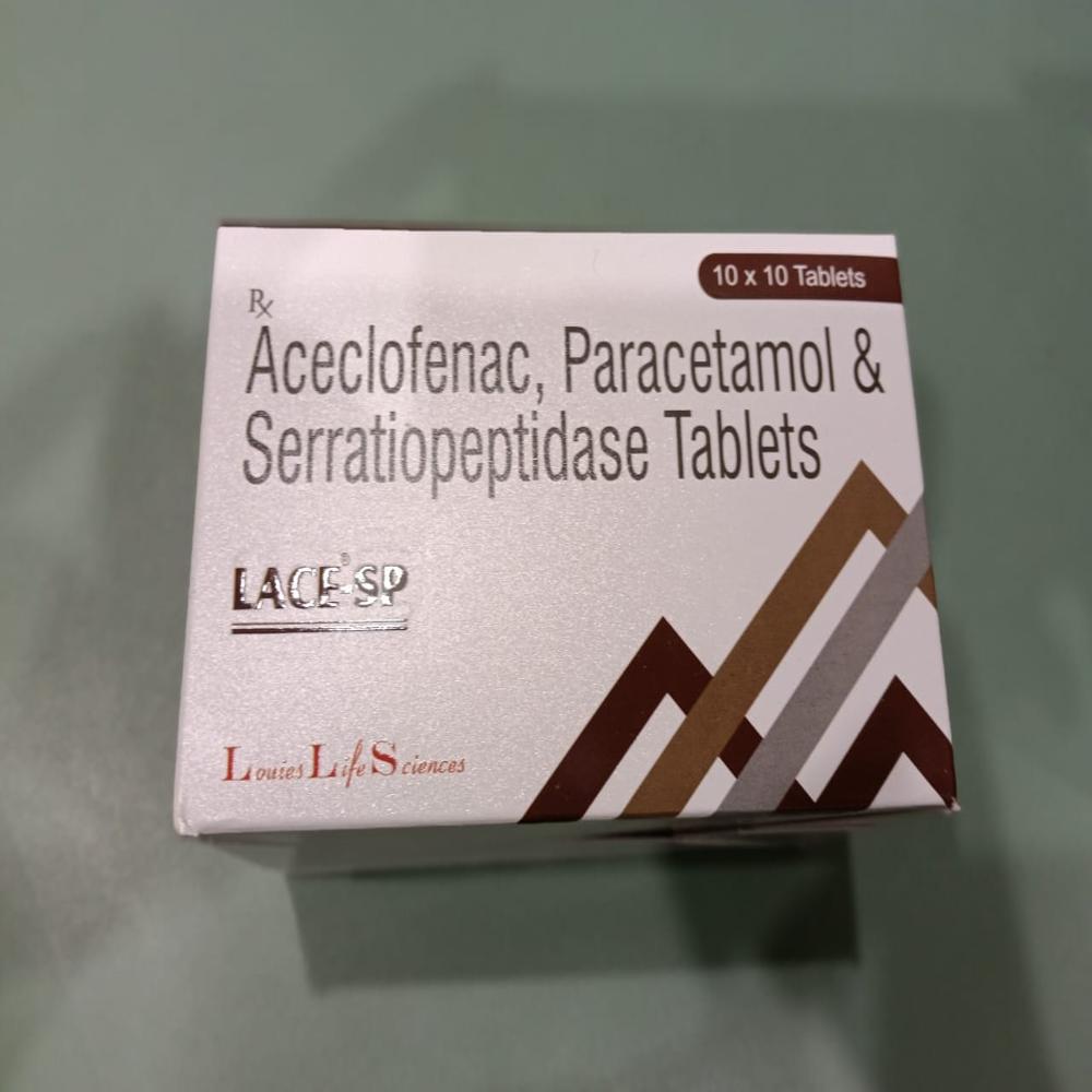 aceclofenac paracetamol serratiopeptidase tablet