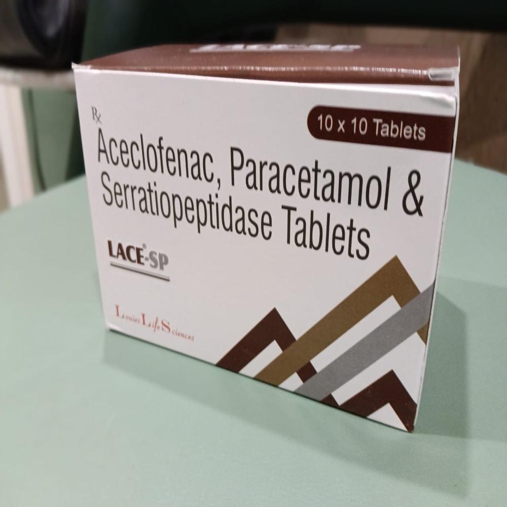 Aceclofenac Paracetamol Serratiopeptidase Tablet - Dosage Form: As Per Physician