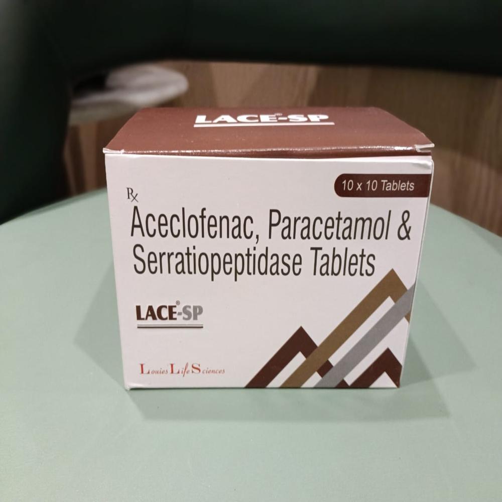 aceclofenac paracetamol serratiopeptidase tablet