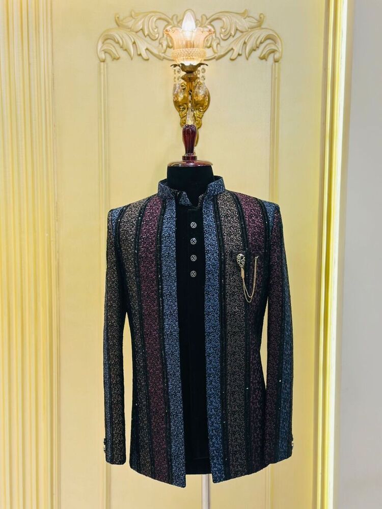 Mens Indo Western - Color: Black