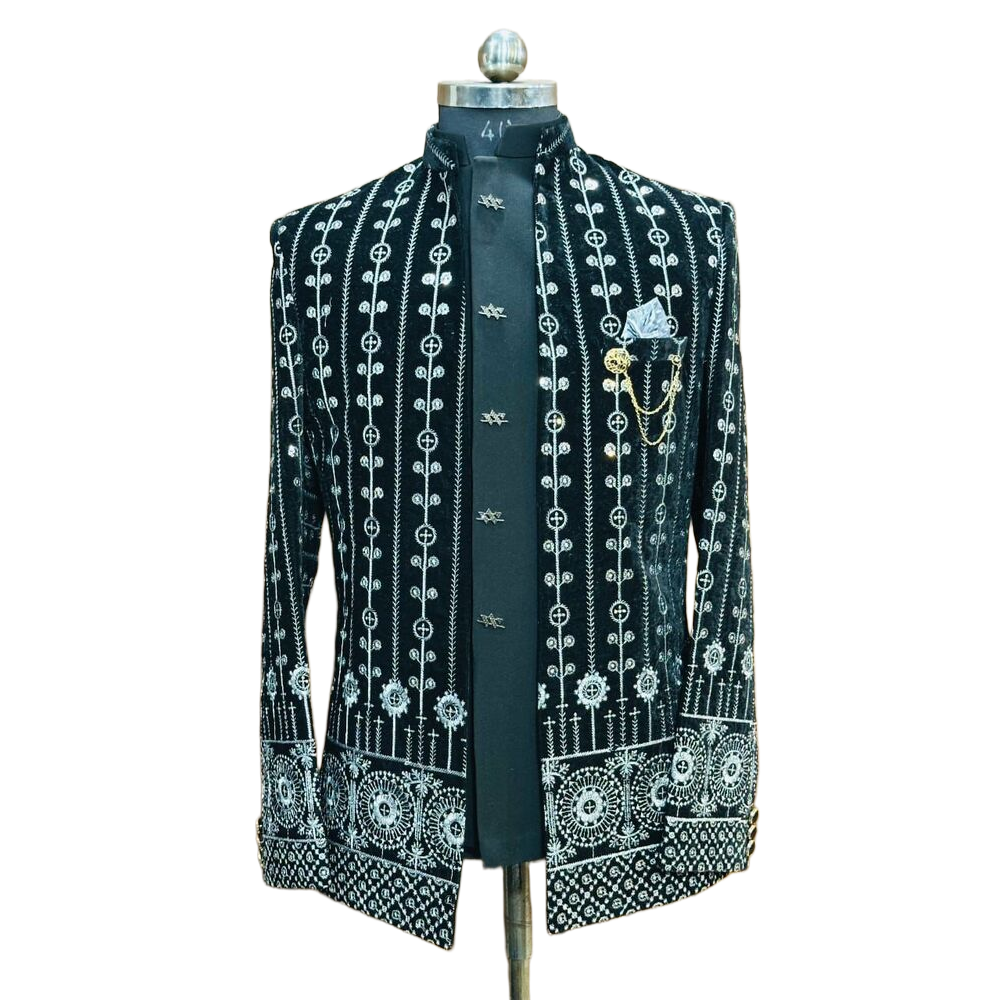 Party Wear Indo Western - Color: Blue