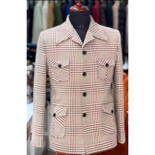 Check Blazer - Color: Grey