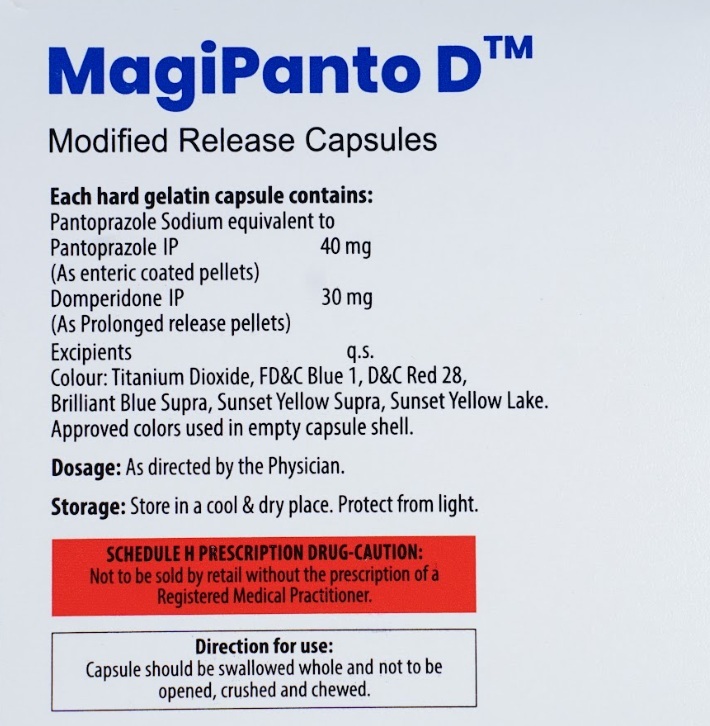 Pantoprazole Domperidone Tablet