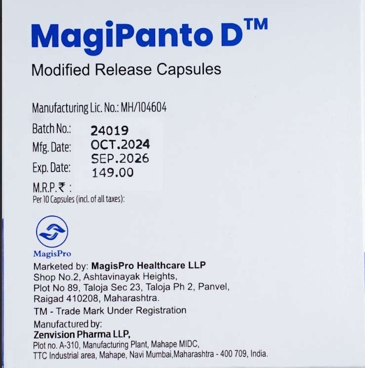 Pantoprazole Domperidone Tablet