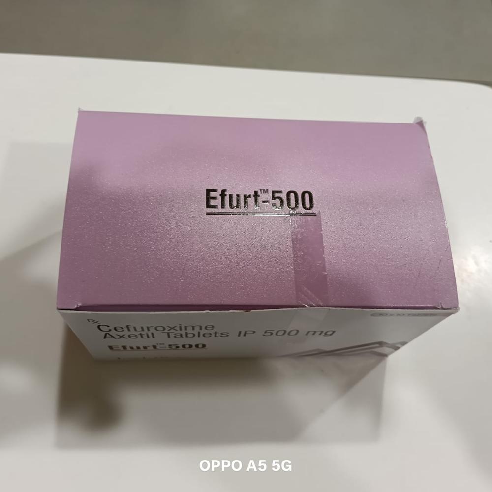 Cefuroxime 500 Tablet - 500mg Cefuroxime Composition | Versatile Antibiotic For All Ages, Targets Various Bacterial Infections, Administered With Food, Complete Course Essential