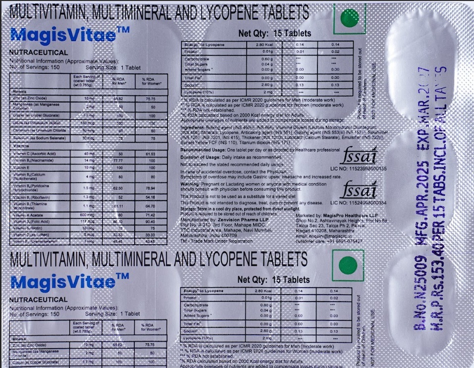 Multivitamins Tablets