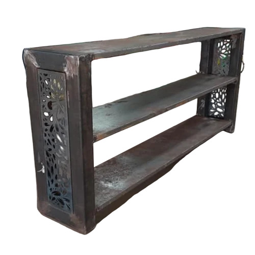 2 Shelves Stainless Steel Rack - Coating Material: Paints