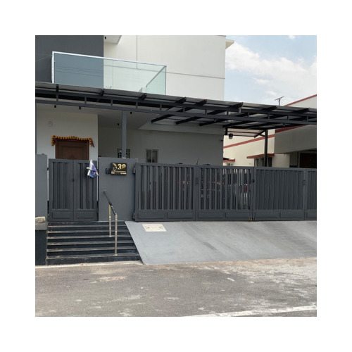 Louver Gate - Color: Black