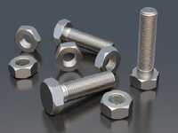 Aluminium Fasteners - High Alloy, Standard Size, Polished Silver Finish | Hard Grade With High Strength For Industrial Applications