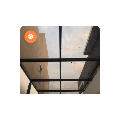 Polycarbonate Roofing Sheet - Color: Transparent