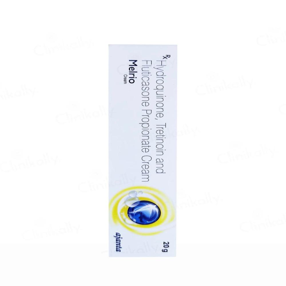Melrio Cream Hydroquinone+Tretinoin+Fluticasone Propionate 20gm