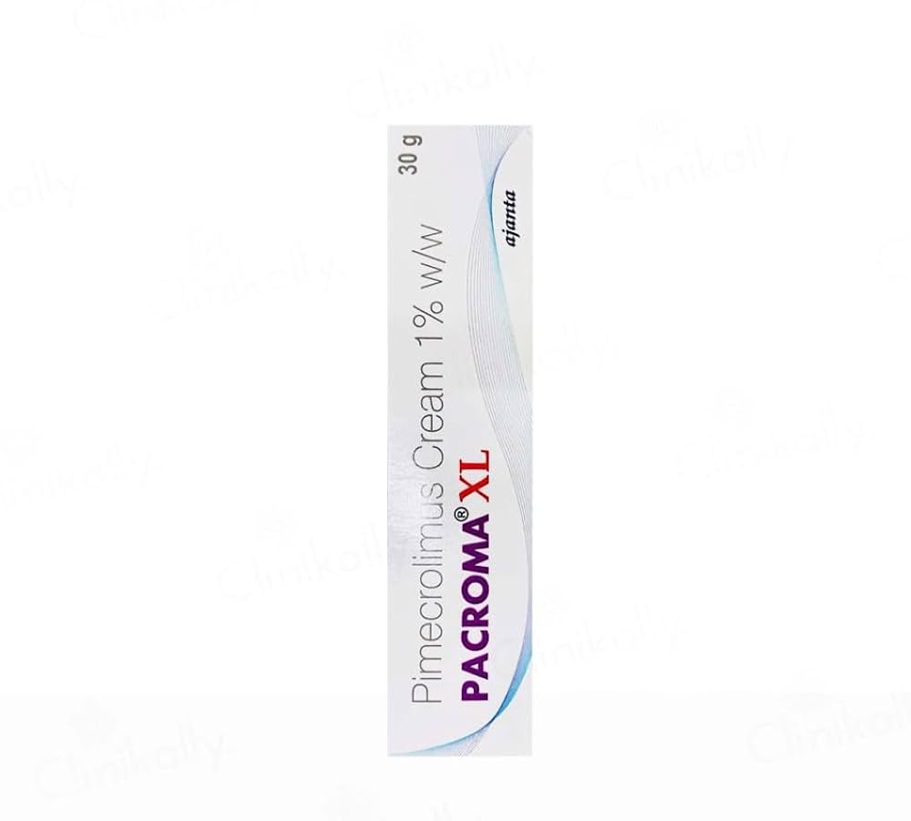 Pacroma XL Pimecrolimus (1% w/w) 30gm Cream