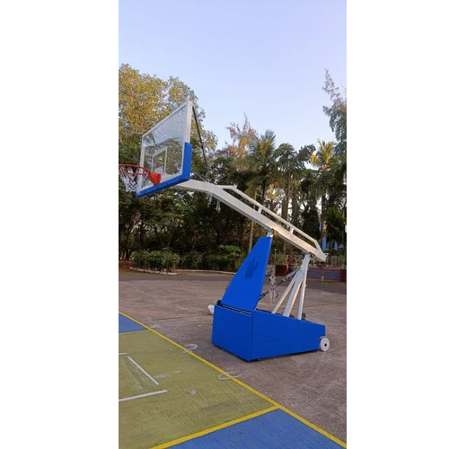 Adjustable Height On Jack System Portable Basketball Pole - Age Group: Adults