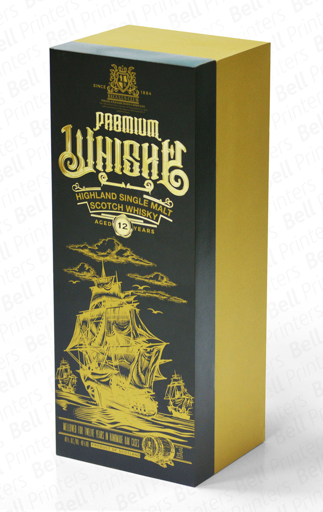 Printed Packaging Box - Finishing: Glossy Lamination