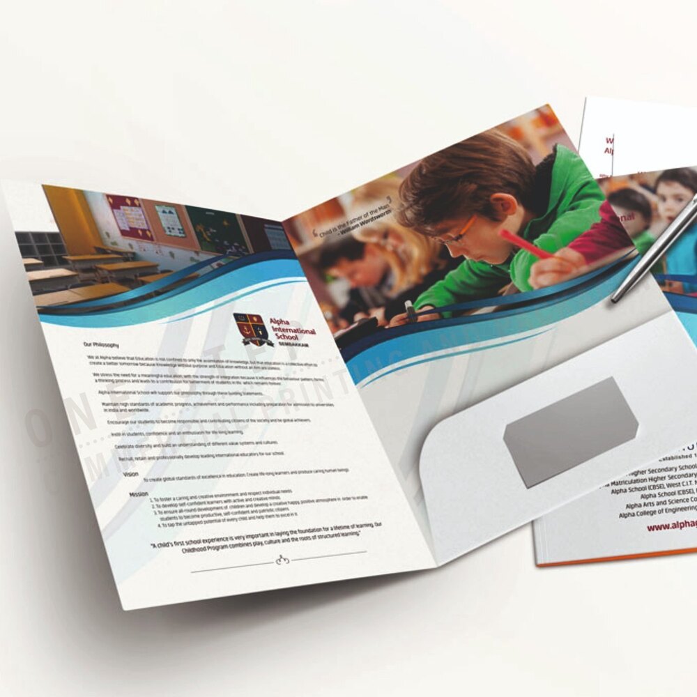 Digital College Prospectus - Advantage: Ink Out Printed