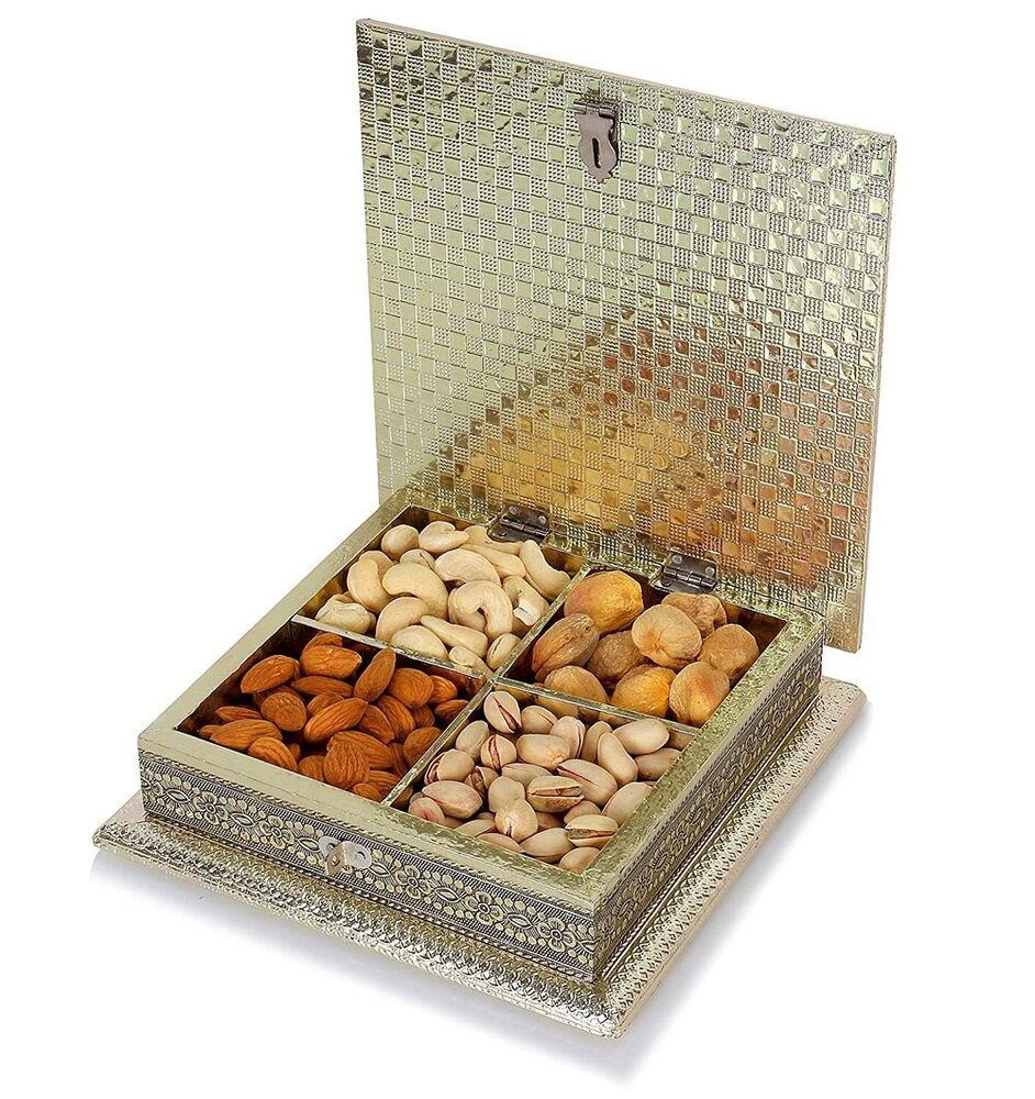 Customized Dry Fruit Box - Finishing: Glossy Lamination