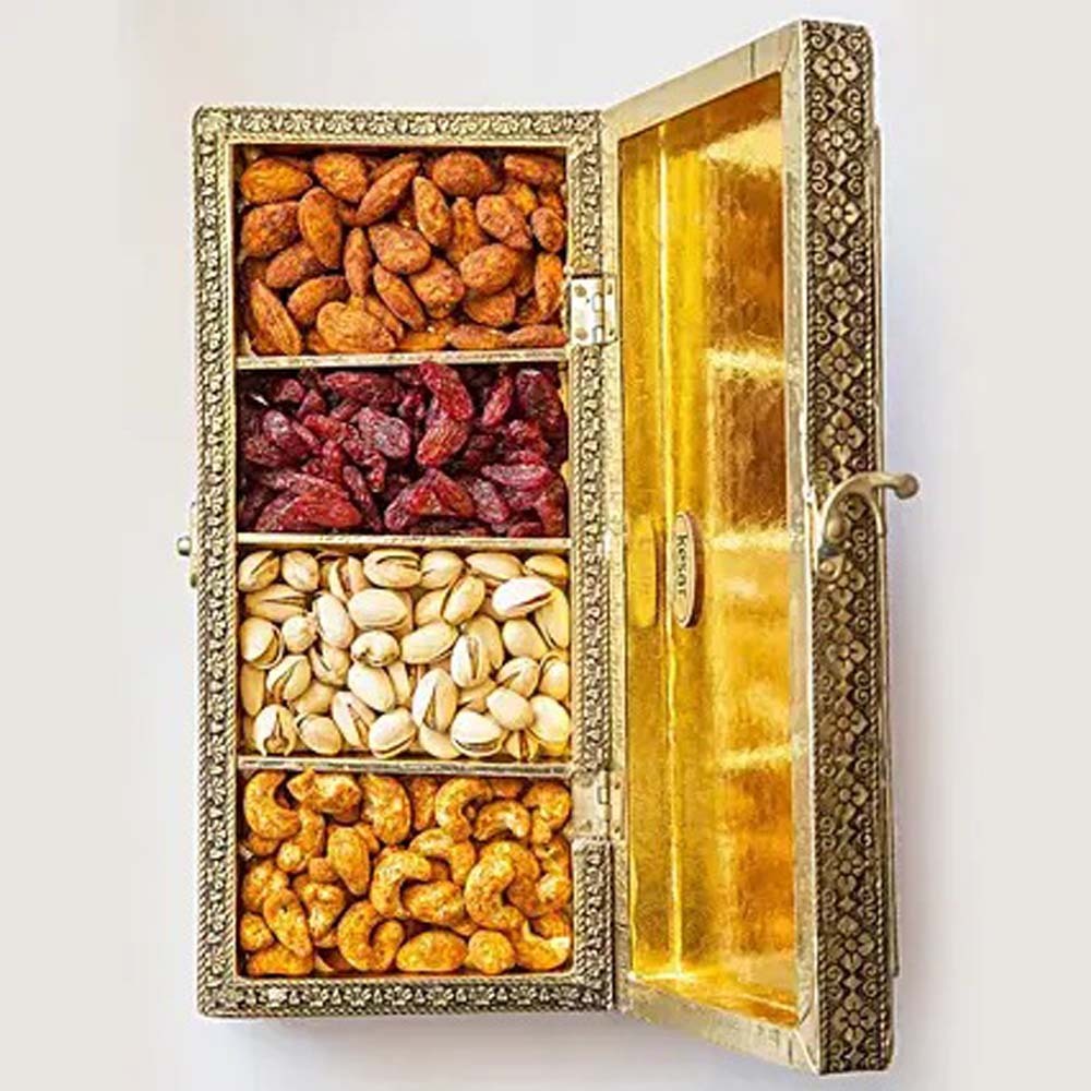 Customized Dry Fruit Box - Finishing: Glossy Lamination