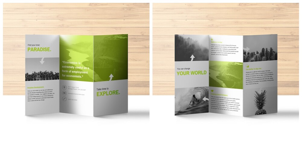 Digital Printed Folding Catalogue - Feature: High Quality