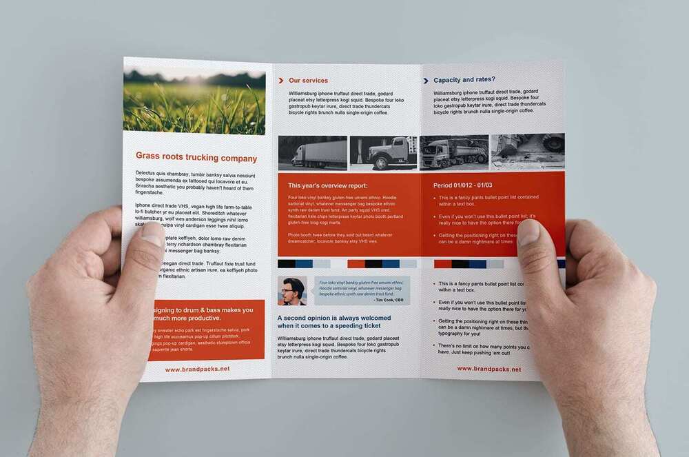 Digital Printed Folding Catalogue - Feature: High Quality