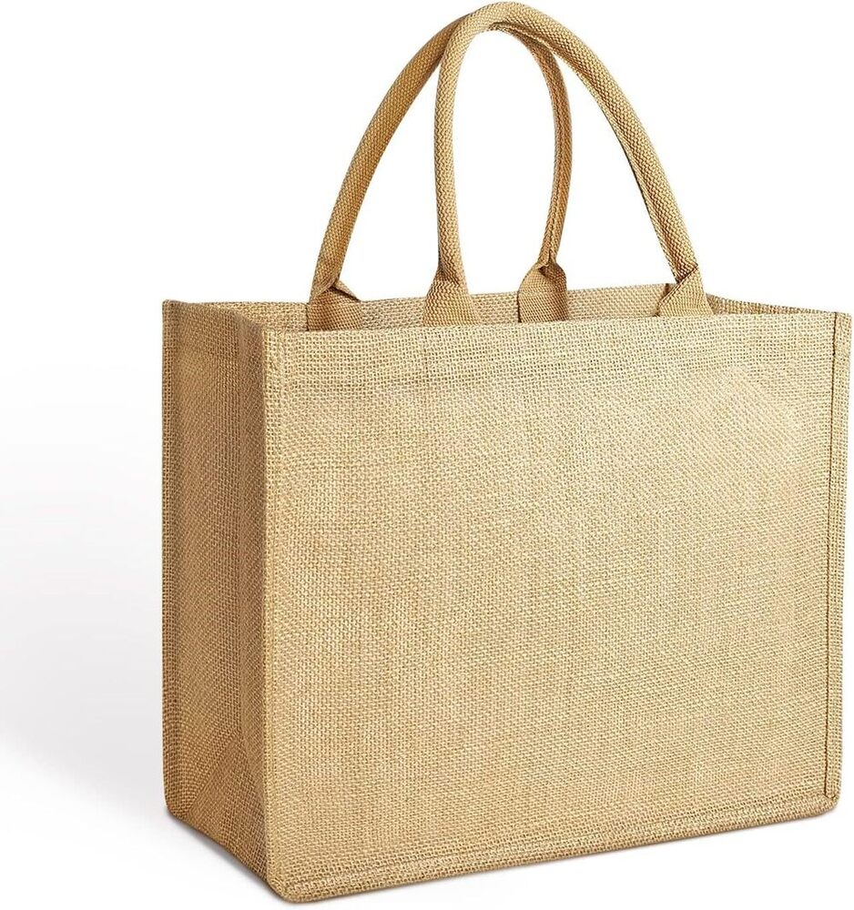Printed Jute Bag - Color: Different Available