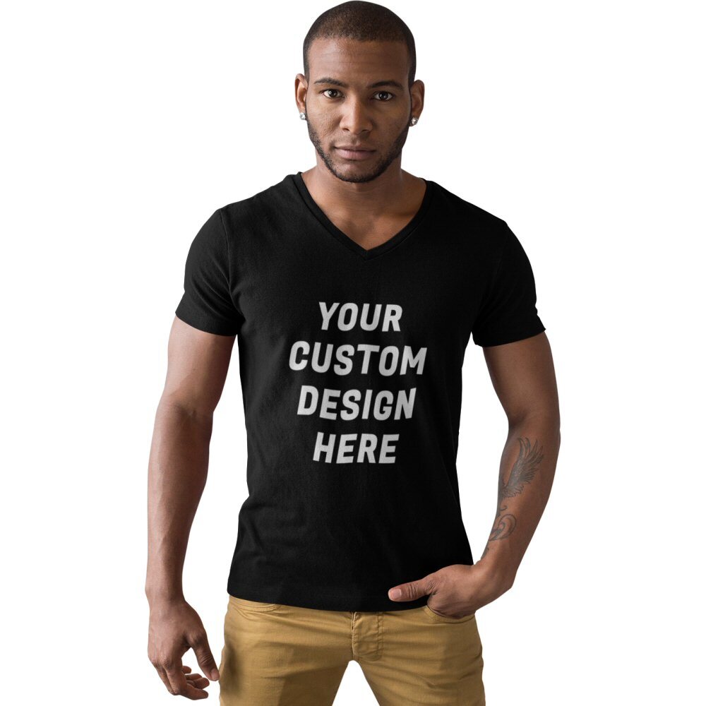 Custom Printed Men Round Neck Full Sleeve T-Shirt - Color: Different Available