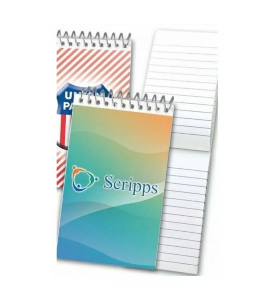 Spiral Binding Notepad - Advantage: Ink Out Printed