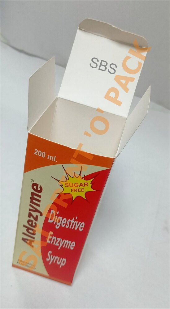 Syrup Box - Finishing: Glossy Lamination