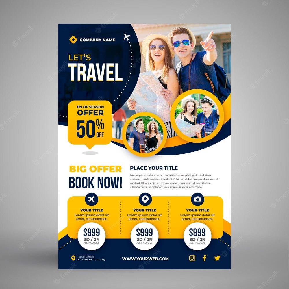 Printed Paper Flyer - Feature: High Quality