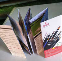 Paper Piano Fold Brochure