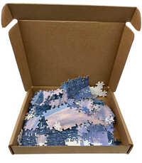Brown Puzzle Box - Finishing: Glossy Lamination