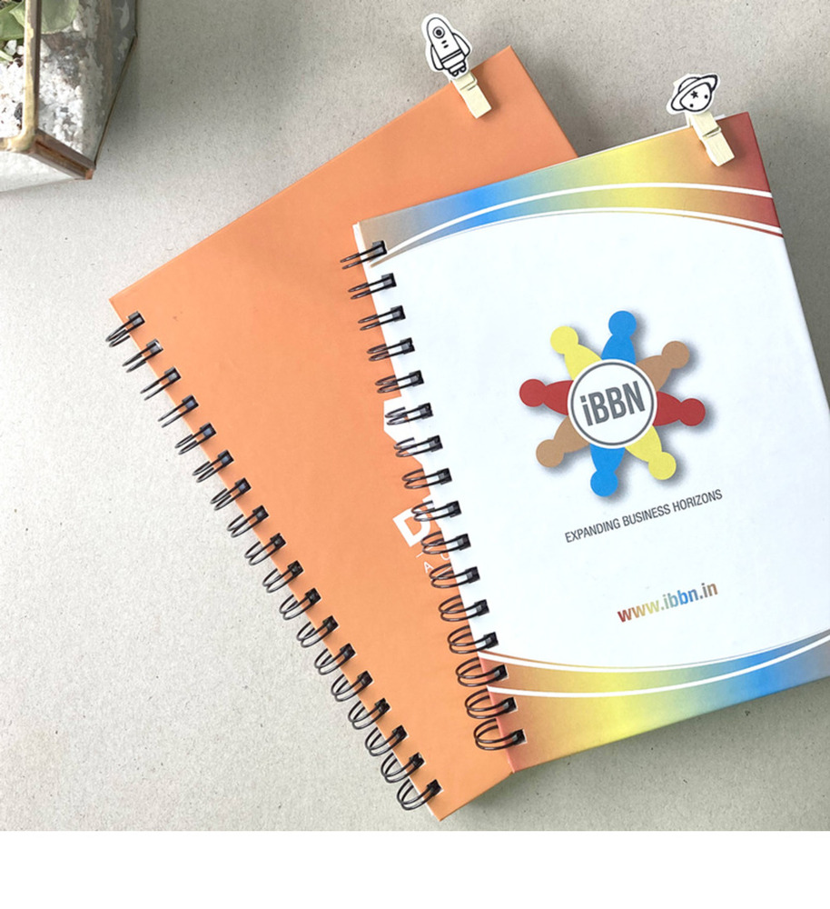 Office Spiral Diary - Binding: Perfect Binding