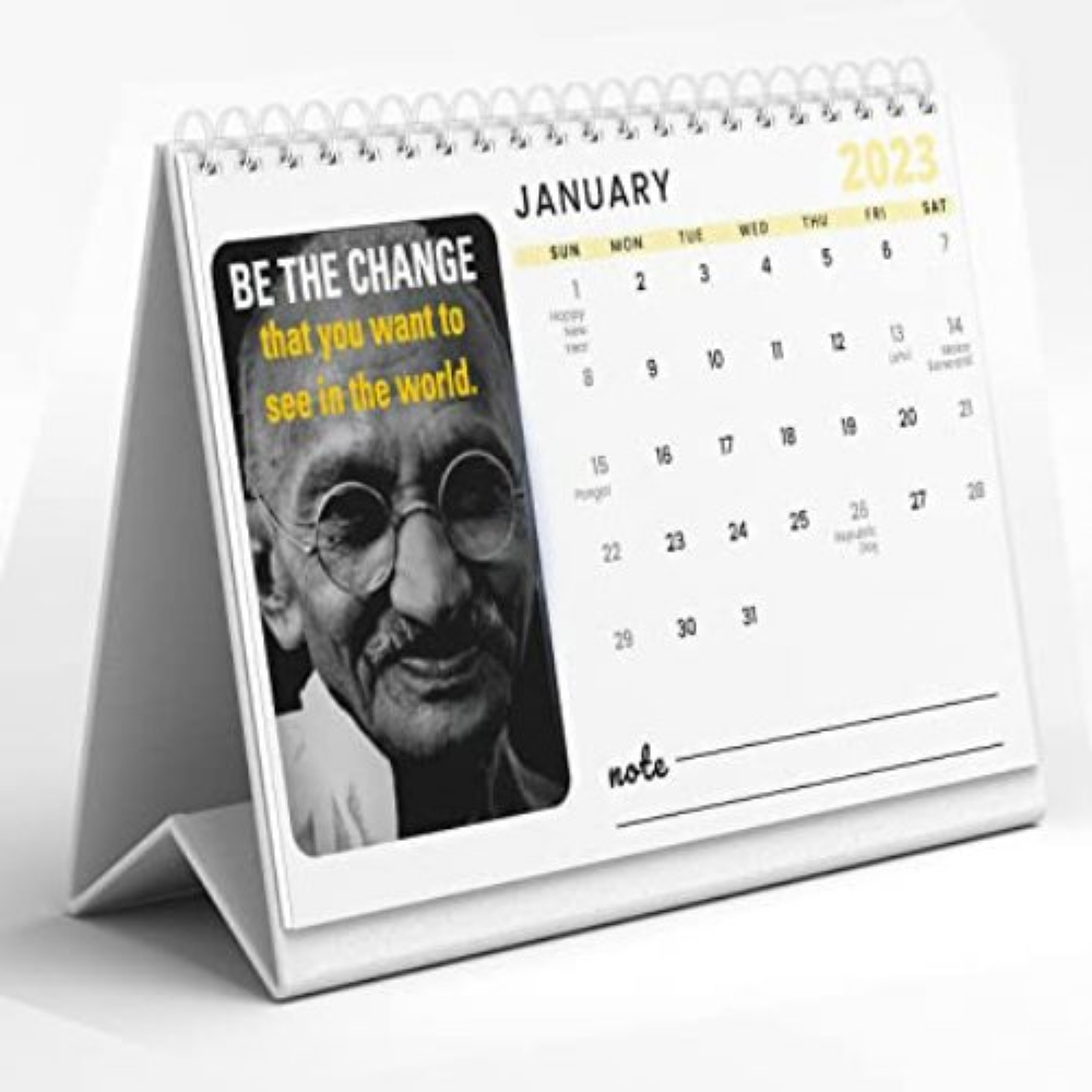 Printed Table Calendar - Color: Various Available