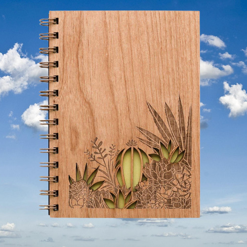 Customized Wooden Diary