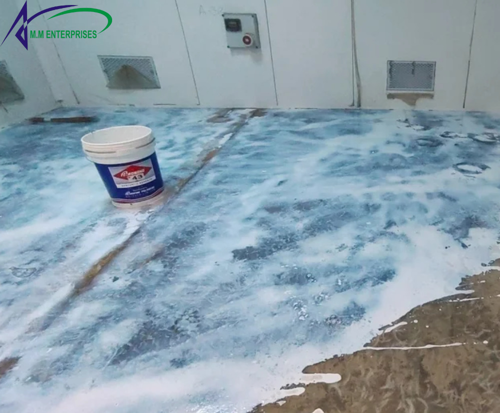 Epoxy Self Leveling Work Services - Color: White