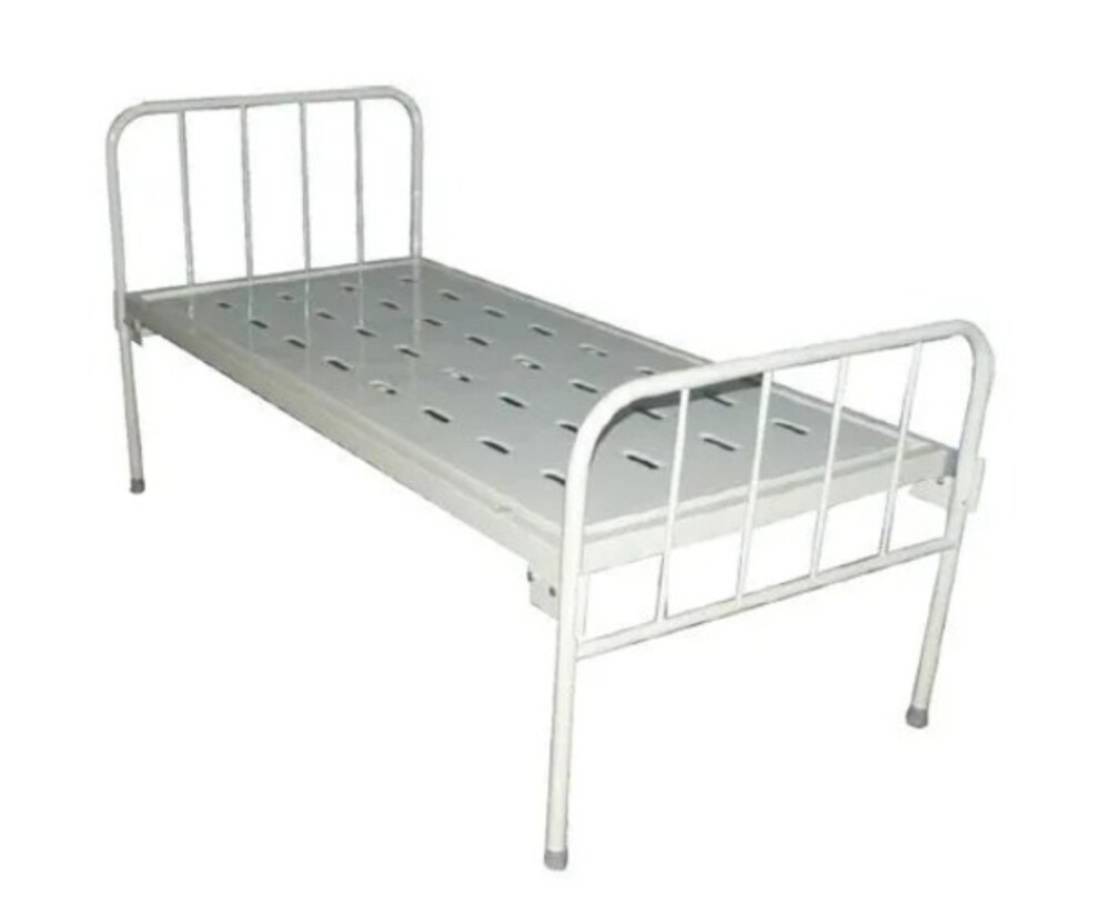 Plain Hospital Bed - Color: Silver
